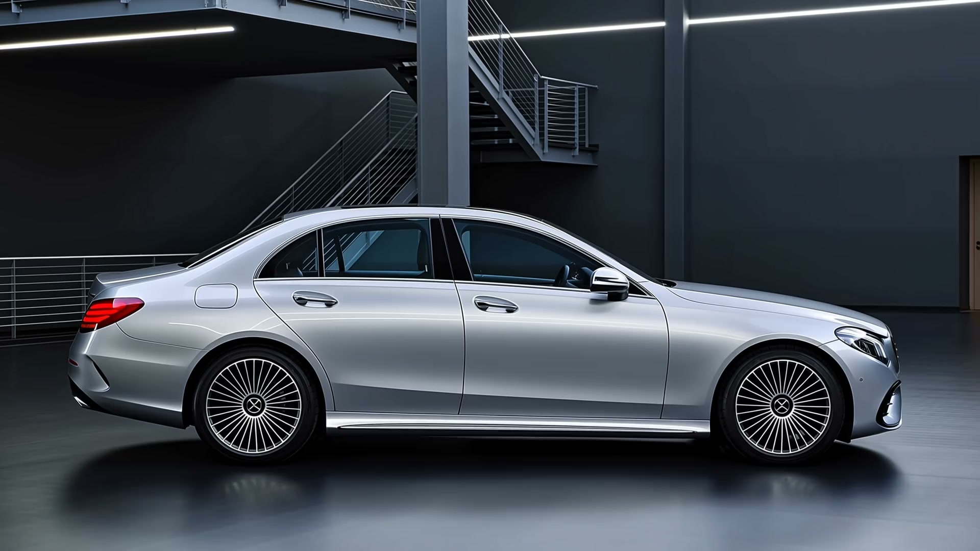 Mercedes im Showroom